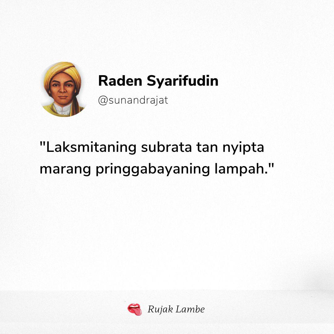Filosofi Sunan Drajat - Laksmitaning subrata tan nyipta marang pringgabayaning lampah