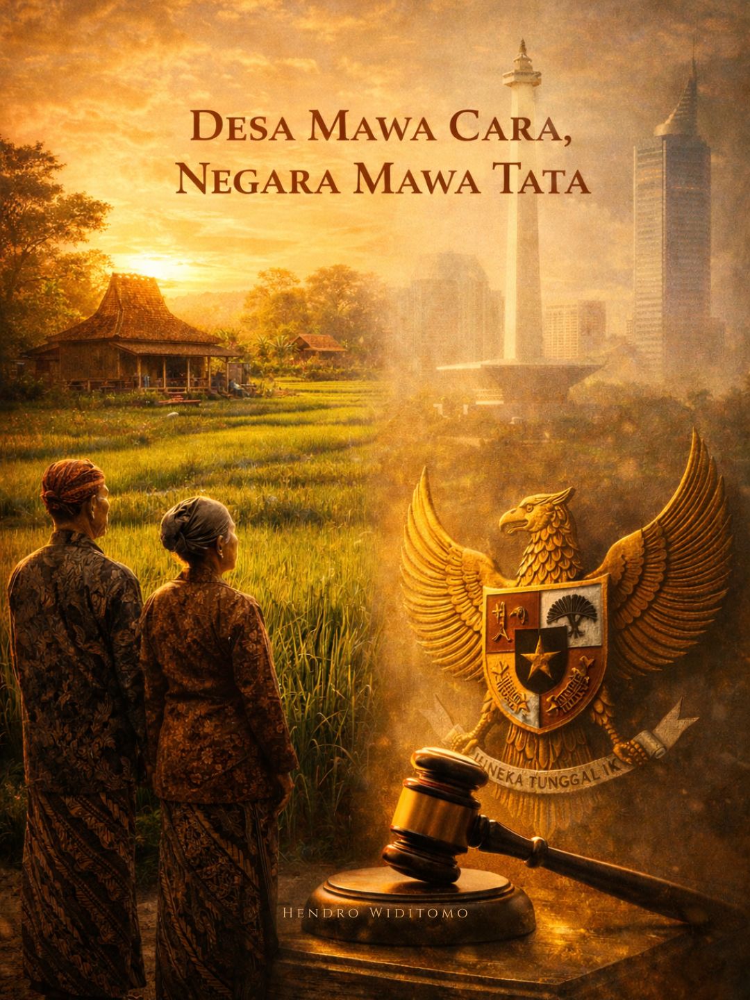 Desa Mawa Cara, Negara Mawa Tata Harmoni Hukum & Adat