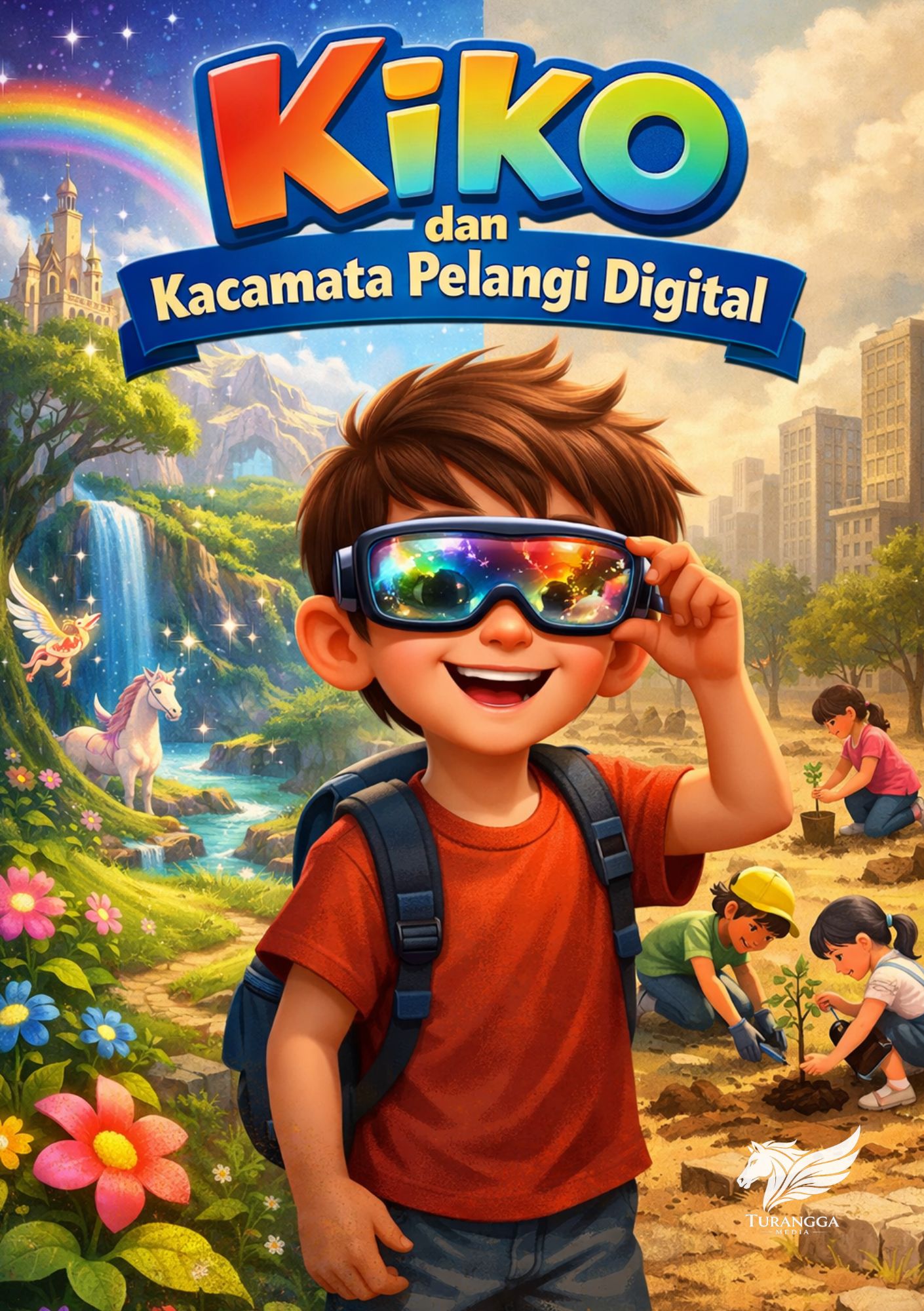 Dongeng Anak - Kiko dan Kacamata Pelangi Digital