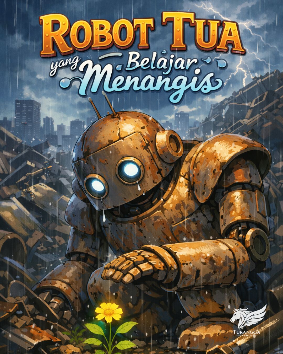 Dongeng Anak - Robot Tua yang Belajar Menangis